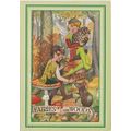 6x4 Continental size printed postcard Fairies o...