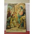 A HAPPY CHRISTMAS, used antique postcard by Wil...