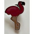 PIN BADGE - PINK FLAMINGO