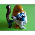 Grandpa Grandfather smurf with walking stick