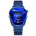 BINBOND Locomotive Concept Steel Belt Watch Men...