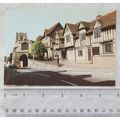 old postcard Warwick, Lord Leycester Hospital