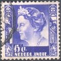 Netherlands Indies 1933 - SG404 - 15c blue - Queen Wilhelmina - used