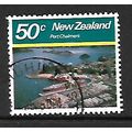 NEW ZEALAND 1980 LARGE HARBOURS 50c PORT CHALME...