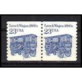 2464a 23c Lunch Wagon Fine MNH Dry Gum CNP Left...