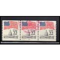 Used 2115 22c U.S. Flag Very Fine PNC 13/3 PA2533