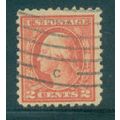 Used 463 2c George Washington Fine A09655