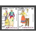Cuba N° 3564/65 YVERT OBLITERE ( USED )