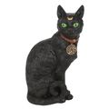 Animal Ornament - Sitting Black Cat Figurine