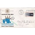 United States 1962 Marina Del Rey FDC Venice Ca...