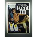 1983 Kent III Cigarette Ad - Know What Counts