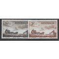 AUS 1955 U/M (SET) '19TH CENTURY ROYAL MAIL' (2...