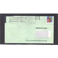 Used 2920 32c U.S. Flag Misperfed On Cover CV42713