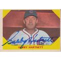 GABBY HARTNETT 1960 AUTOGRAPHED CHICAGO CUBS AL...