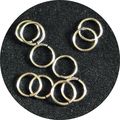 6mm 925 Stirling Silver Open Jump Rings Jewelle...