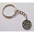 New Metal LIBRA Keyring Key Chain ZODIAC CHARMS...