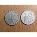 Hungary 1971 20 Filler Coin