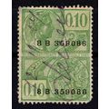 Belgium 19th Century Tax Revenue Stamp with Han...