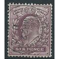 1911 SG298 6d Reddish-Purple Fine Used Finsbury...