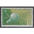 Mi 1334: 1 Kč 60 green/orange-yellow Cosmic Spa...