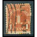 Used J80 1c Postage Due Average WA1282
