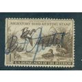 Used RW9 $1 Baldpates Fine NA1723
