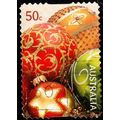 Australia 2008 Christmas 50c Used p&s Stamp Dec...