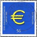 GERMANY, Euro Currency, blue 2002, 0.56