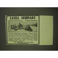 1913 Lasell Seminary Ad