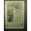 1913 Angelus Pioneer Player Piano Ad - Puritans