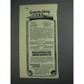 1925 United American Line Ad - Across the Atlantic