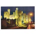 CONWAY CASTLE, unused vintage postcard Caernarv...