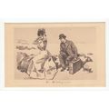 His Holiday Pictorial Comedy Postcard Art 155