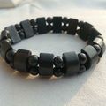 Magnetic Hematite Bracelet Stretch Bangle Brace...