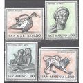 San Marino 1971 Michel 980 - 983 Neuf ** Cote (...
