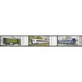 Ukraine Mi 1256/8: Passenger Coaches