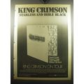 1974 King Crimson Starless and Bible Black Albu...