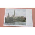 Early Peacock Postcard - Lichfield Cathedral, S...