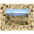 Southwestern Style Laser Engraved Wood Picture ...