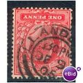 GB stamps 1902-10 KEV11 - 1d SG219 Llandudno 1