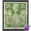 1942 SG476a 2/6d Yellow-Green Very Fine Used..