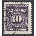 Canada 1935 D24 10c Violet Postage Due Fine Used .