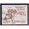 1981 Greenland - Hunters hauling seal - 5.00kr ...