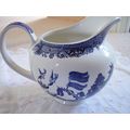 Staffordshire England porcelain blue and white ...