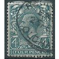 1912 SG378 4d Deep Grey-Green Watermark Royal C...