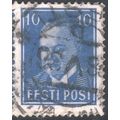 Estonia 1936 - SG118 - 10p blue - President Kon...