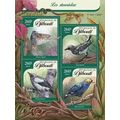 DJIBOUTI 2016 SHEET MNH STURNIDAE STARLINGS BIR...