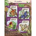 DJIBOUTI 2016 SHEET MNH BUTTERFLIES PAPILLONS S...