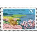 AUSTRALIA, Barrier Reef, blue 1976, 70c