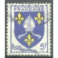 France 1954 - SG1231 - 5f Yell/blue Saintonge P...